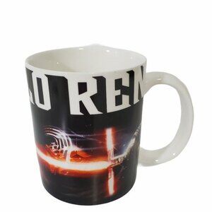 Star Wars  Kylo Ren Coffee Mug Cup ceramic white black red  *